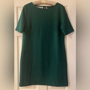 Banana Republic Patterned Dress Medium Petite